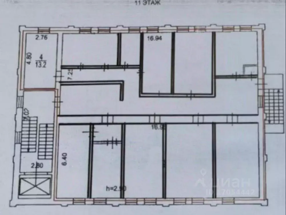 Офис в Москва ул. Сущевский Вал, 16С3 (264 м) - Фото 2