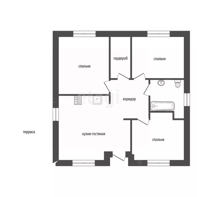 Дом в Воронежская область, Рамонский район, Новоживотинновское с/пос, ... - Фото 2