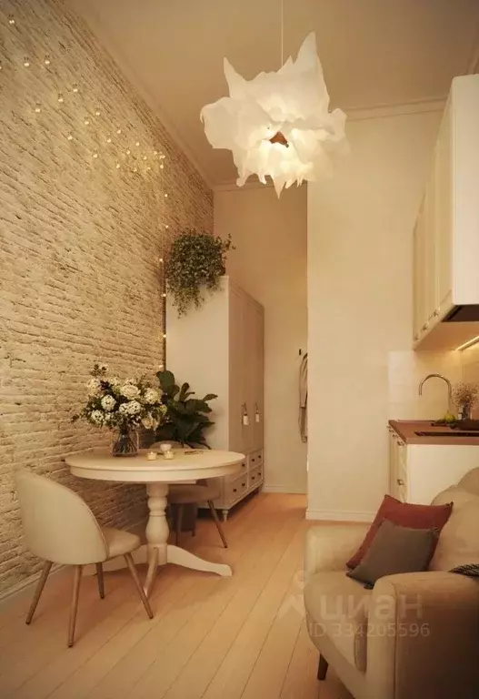 Студия Санкт-Петербург Малая Морская ул., 19 (30.4 м) - Фото 2