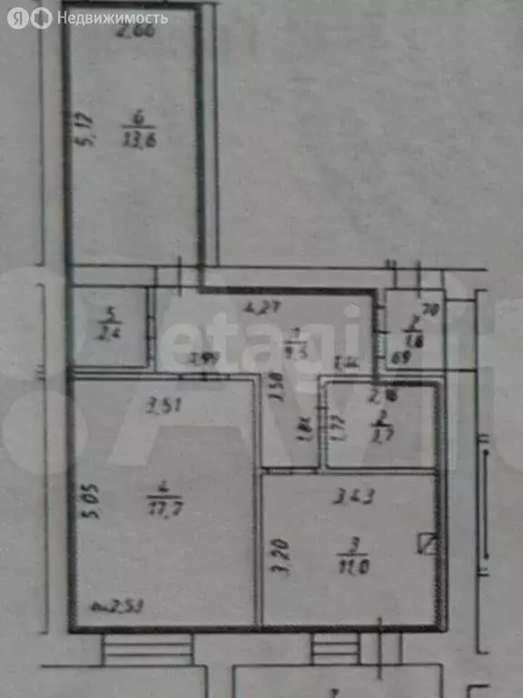 2-комнатная квартира: Кострома, Транспортная улица, 3 (72 м) - Фото 1