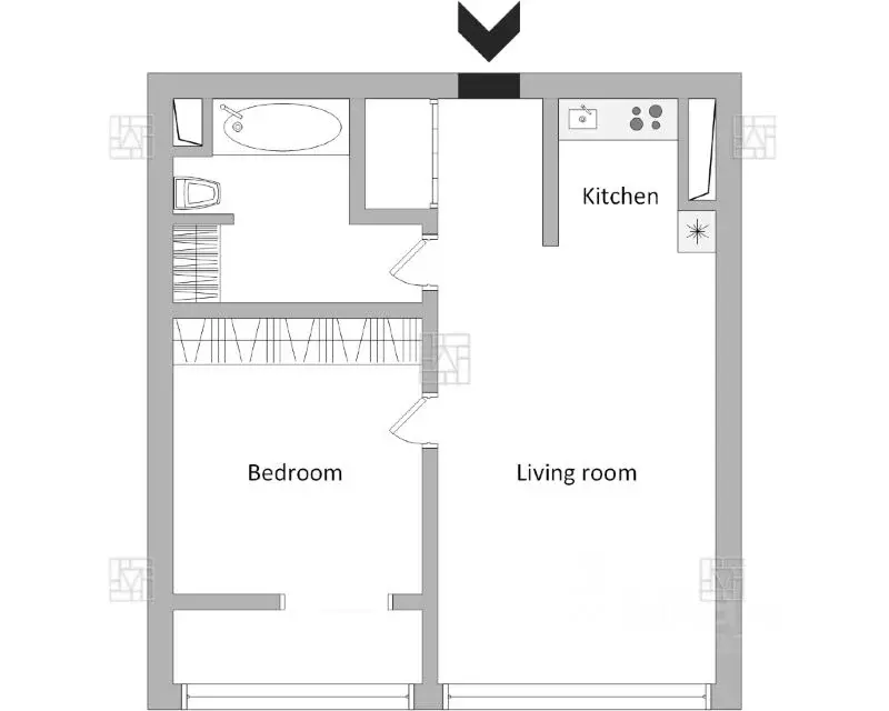 2-к кв. Москва Тихвинская ул., 39 (65.0 м) - Фото 0