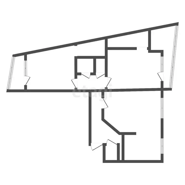 3-комнатная квартира: Тольятти, Спортивная улица, 17А (92 м) - Фото 0