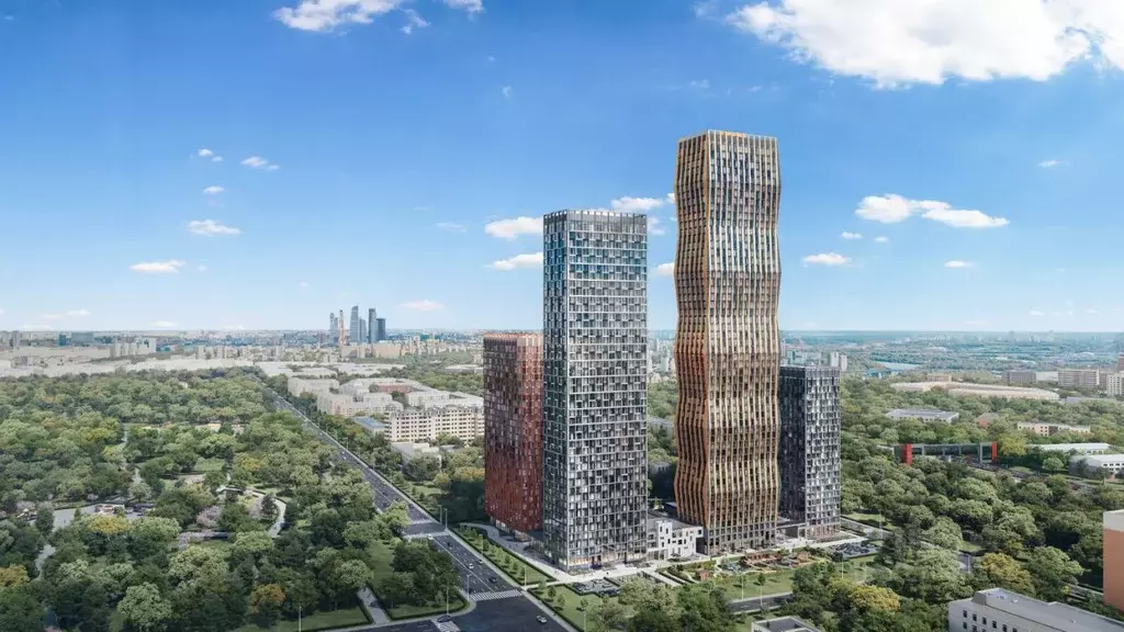 1-к кв. Москва Инди Тауэрс жилой комплекс (54.4 м) - Фото 1