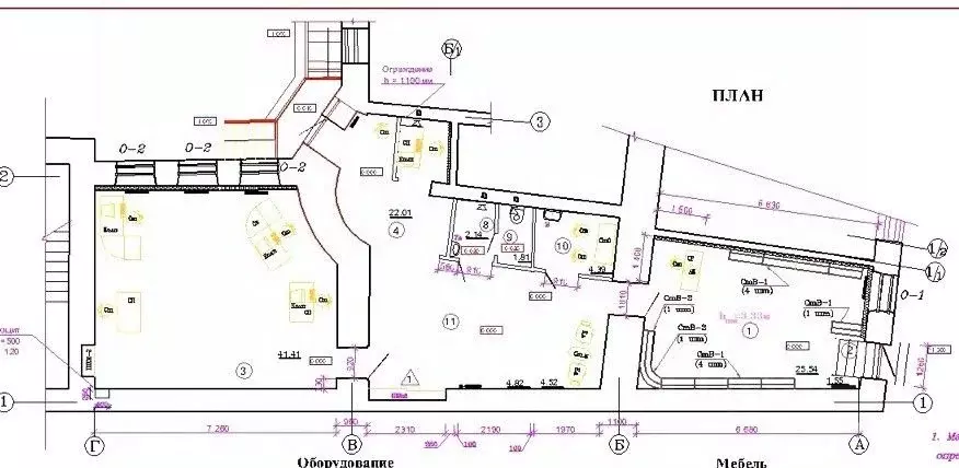 Помещение свободного назначения в Санкт-Петербург Гончарная ул., 16 ... - Фото 2