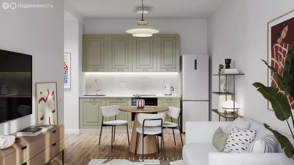 2-комнатная квартира: посёлок городского типа Мисайлово, микрорайон ... - Фото 1