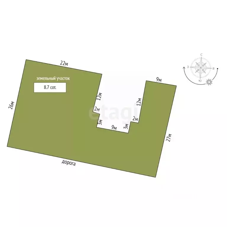 Дом в Тюменская область, Нижнетавдинский муниципальный округ, с. ... - Фото 1