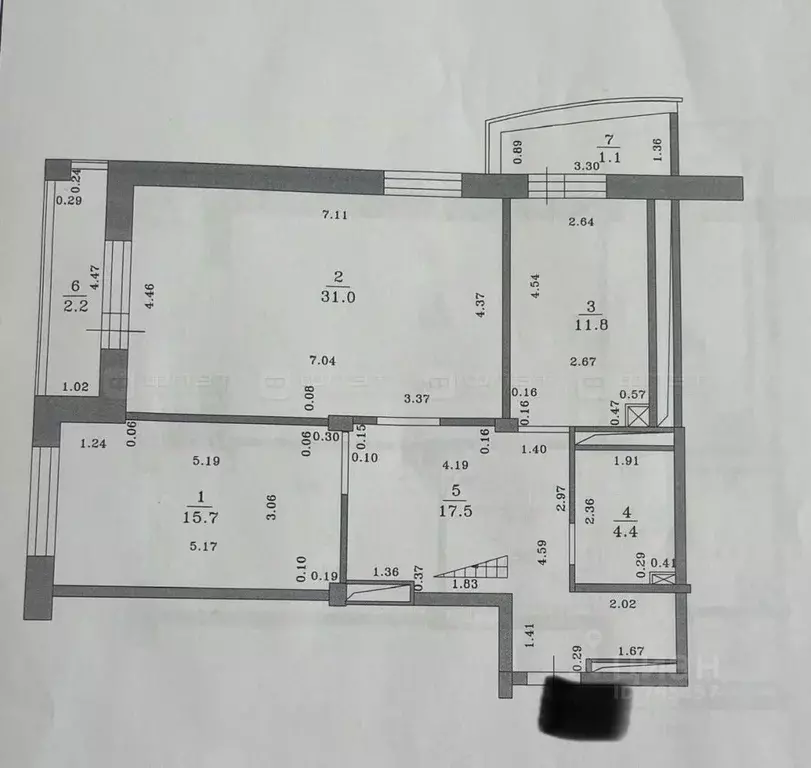 5-к кв. Татарстан, Казань ул. Сибирский Тракт, 23Б (155.4 м) - Фото 1