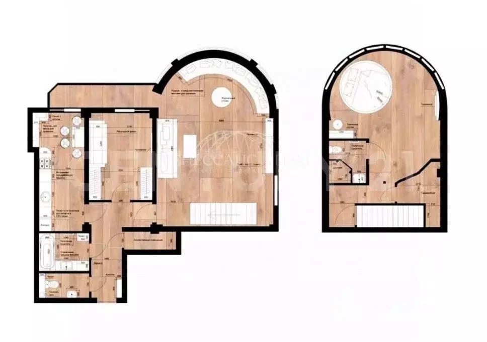 3-к кв. Севастополь просп. Юрия Гагарина, 52/3 (126.0 м) - Фото 1