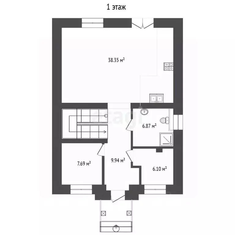 Дом в Ярославская область, Ярославль Большая Заволжская ул., 45В (145 ... - Фото 2
