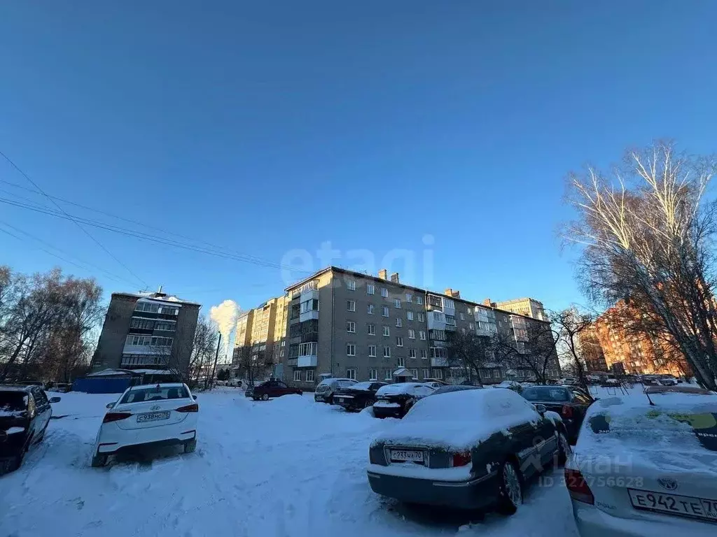 Комната Томская область, Томск Спичфабрика мкр, пер. Музыкальный, 3 ... - Фото 1