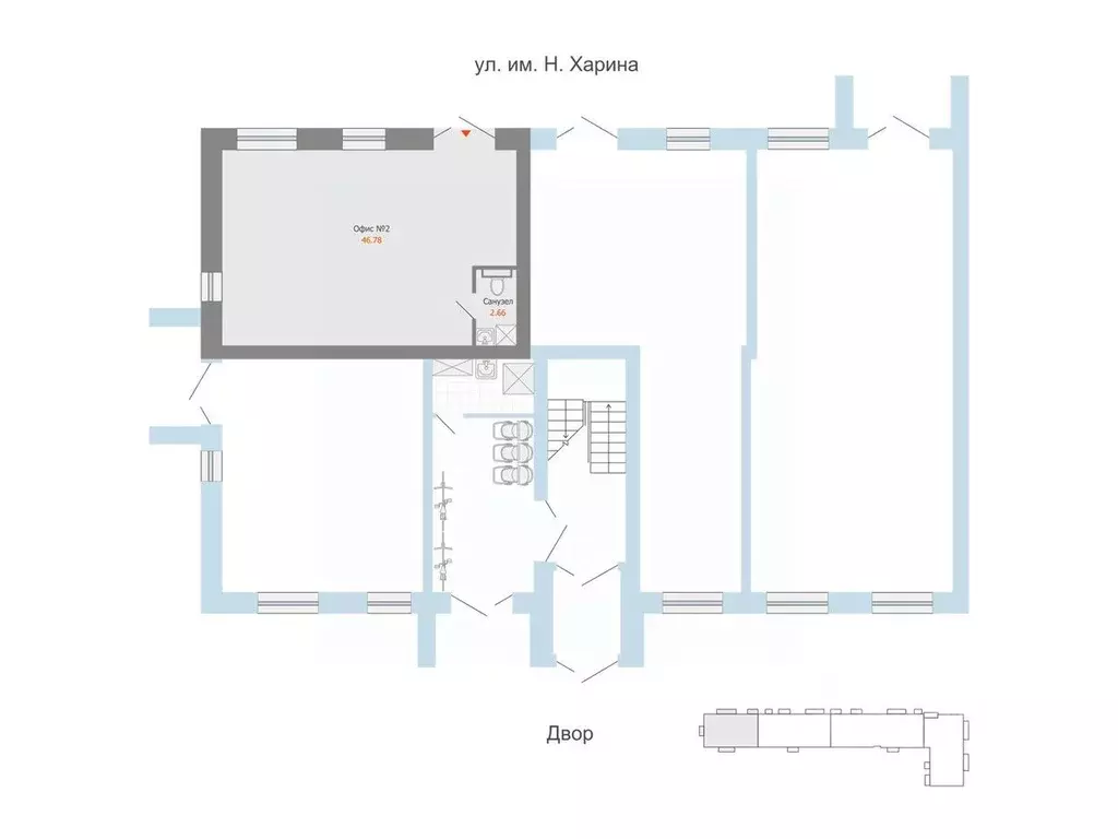 Помещение свободного назначения в Удмуртия, Завьяловский район, с. ... - Фото 2