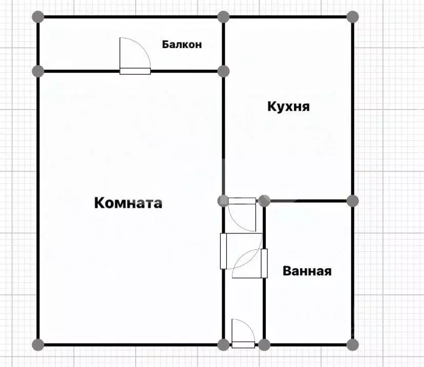 1-к кв. Адыгея, Майкоп ул. Свободы (21.0 м) - Фото 1