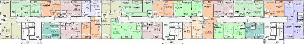 2-к кв. Нижегородская область, Нижний Новгород Кузнечиха Город жилой ... - Фото 2