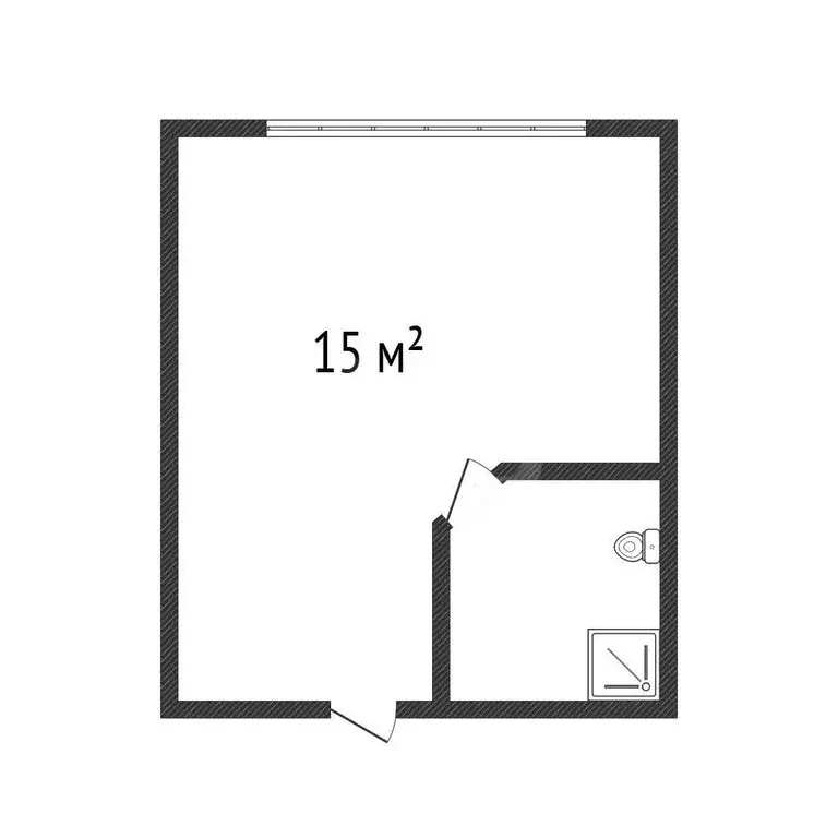 Квартира-студия: Барнаул, улица Попова, 99 (15 м) - Фото 1