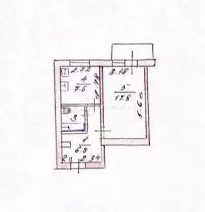 1-к. квартира, 36,9 м, 4/9 эт. - Фото 0