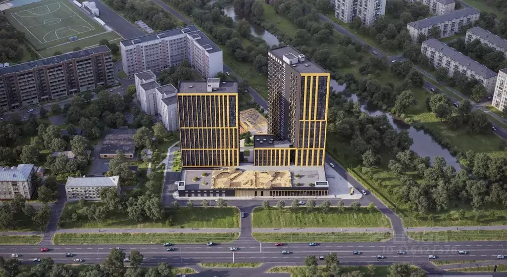 3-к кв. Нижегородская область, Нижний Новгород Спортивный мкр, ... - Фото 2