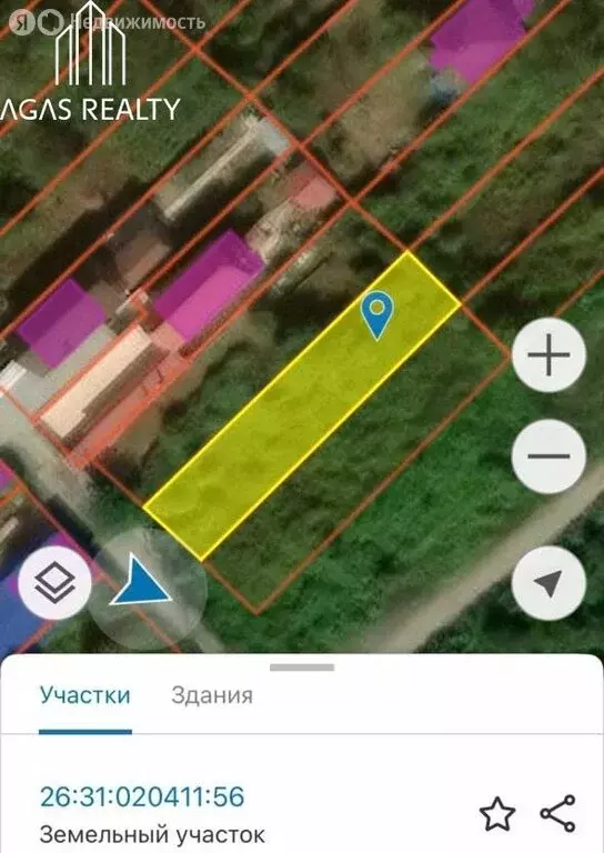 Участок в посёлок Иноземцево, СНТ Машук-1, Апрельская улица (15 м) - Фото 2
