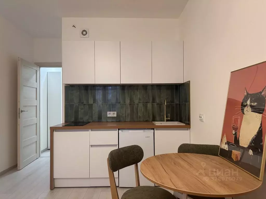 Студия Санкт-Петербург ул. Генерала Кравченко, 3к1 (23.9 м) - Фото 2