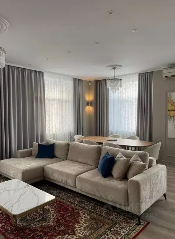 3-к кв. Москва Ломоносовский просп., 29к1 (100.0 м) - Фото 1