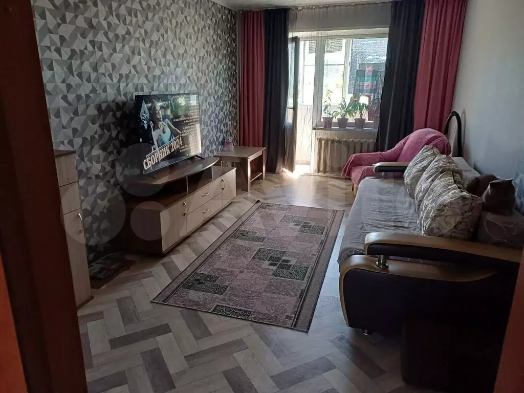 2-к. квартира, 44,5 м, 5/5 эт. - Фото 0