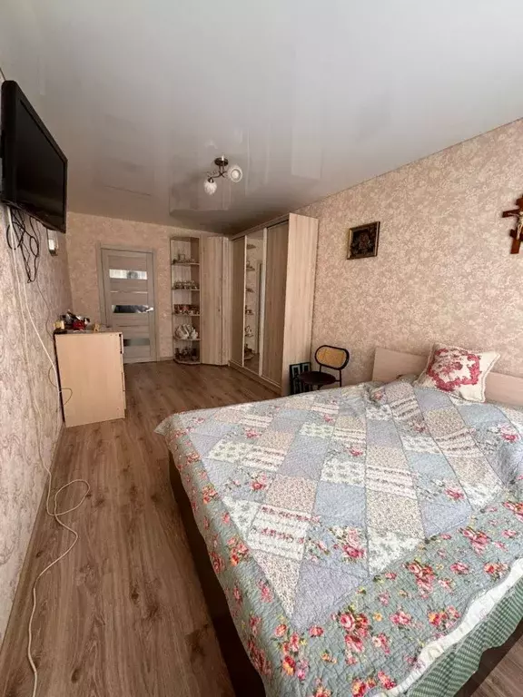1-к кв. Краснодарский край, Краснодар Музыкальный мкр, ул. Имени ... - Фото 0