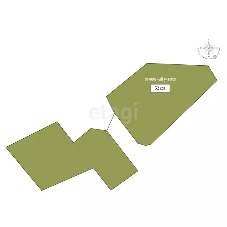 Участок в Хоста, Краснополянская улица (32 м) - Фото 0