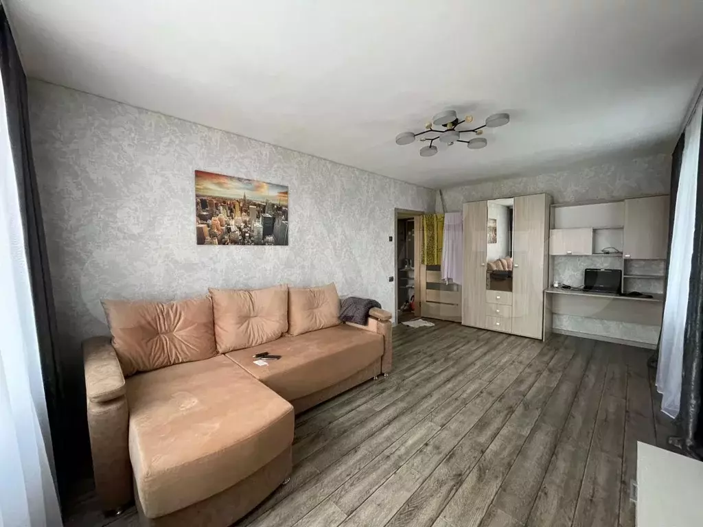 1-к. квартира, 36,6 м, 9/9 эт. - Фото 0