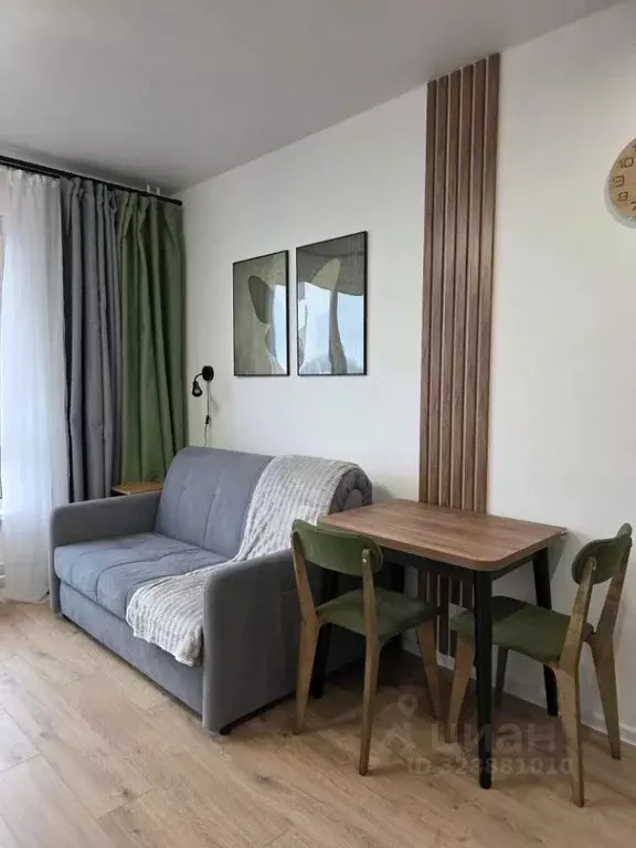 Студия Москва 2-й Нагатинский проезд, 6к1 (23.6 м) - Фото 1