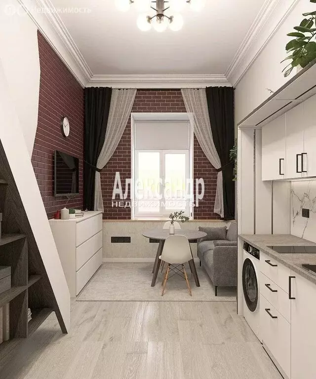 Квартира-студия: Санкт-Петербург, Загородный проспект, 21-23 (28 м) - Фото 2