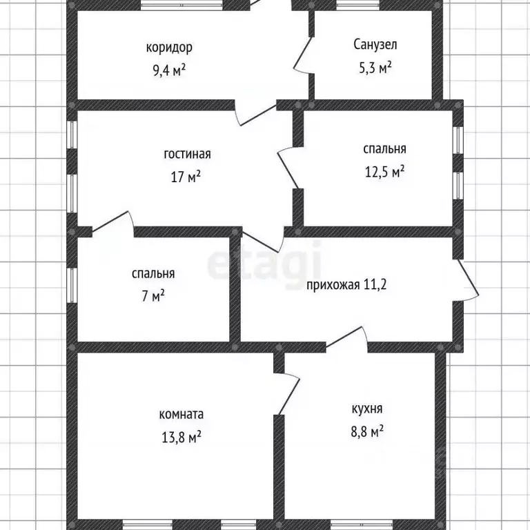 Дом в Адыгея, Майкоп ул. Горького (84 м) - Фото 2