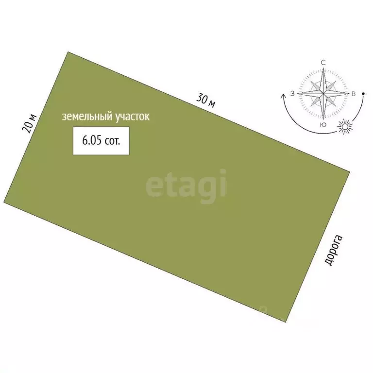 Участок в Крым, Ленинский район, Семисотское с/пос, с. Каменское ул. ... - Фото 2