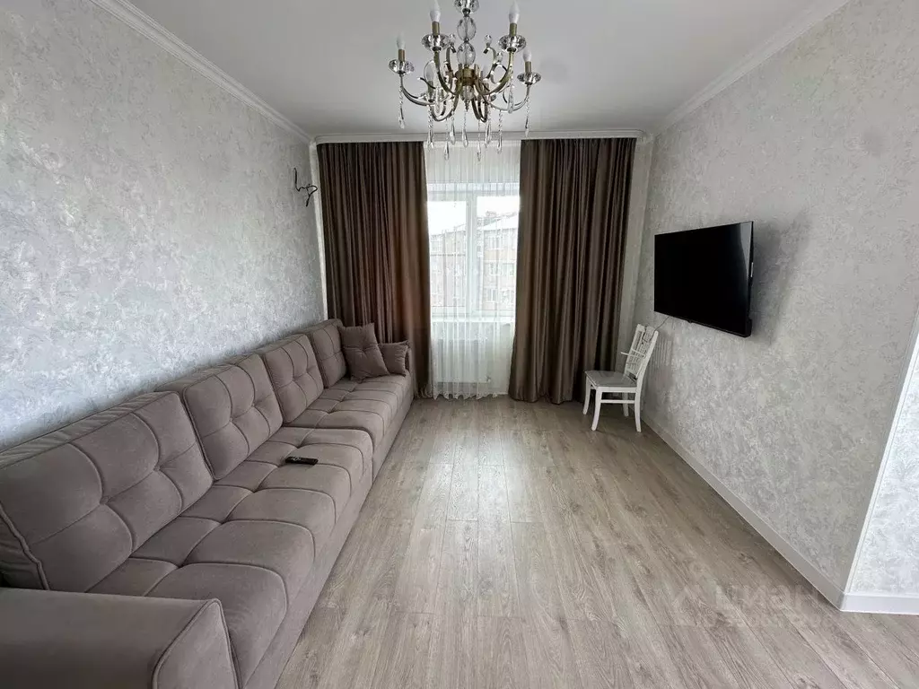 2-к кв. Северная Осетия, Владикавказ ул. Генерала Дзусова, 16В (79.0 ... - Фото 2