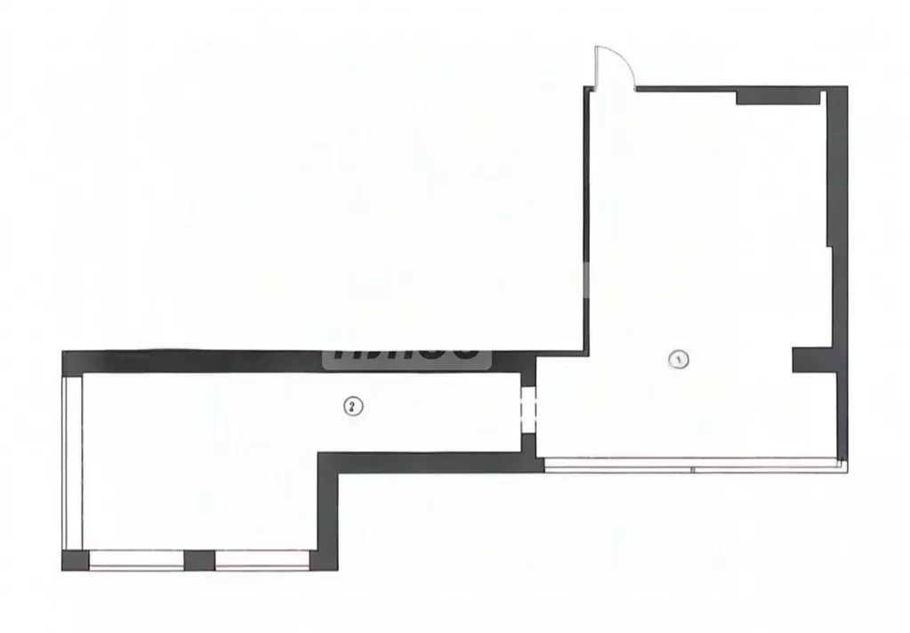 Офис в Воронежская область, Воронеж ул. Ворошилова, 1Г (60 м) - Фото 2