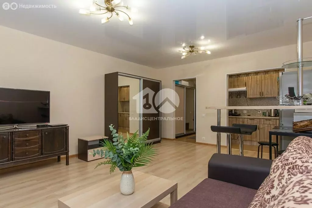 Квартира-студия: Новосибирск, улица Виктора Шевелёва, 36/1 (38 м) - Фото 1