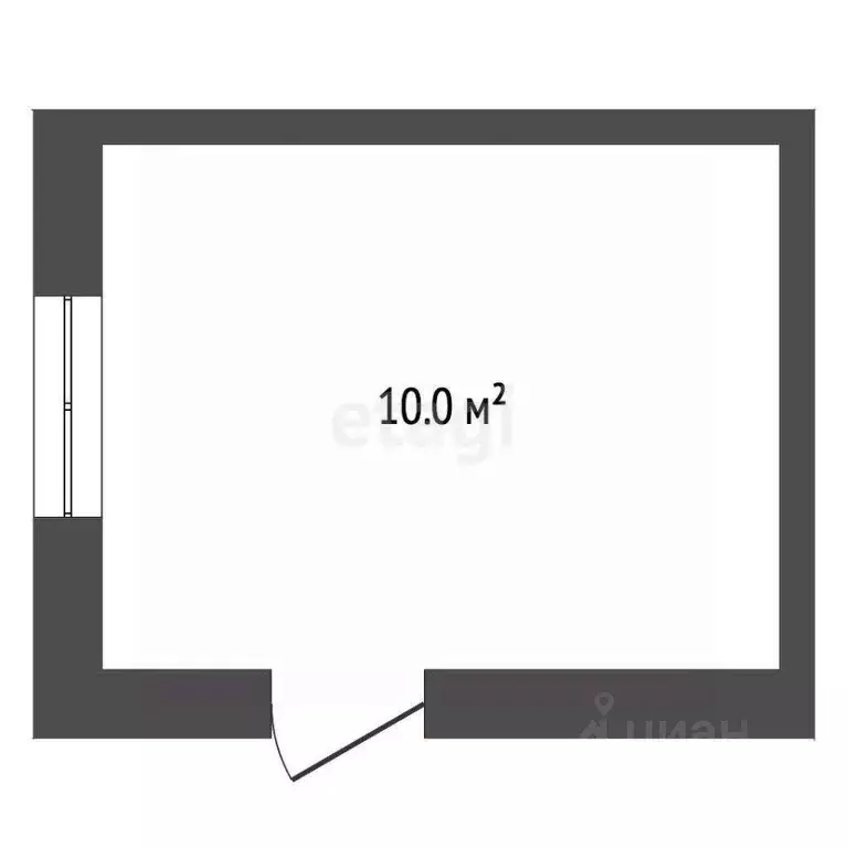 Студия Ростовская область, Батайск Пролетарская ул., 45 (10.7 м) - Фото 2