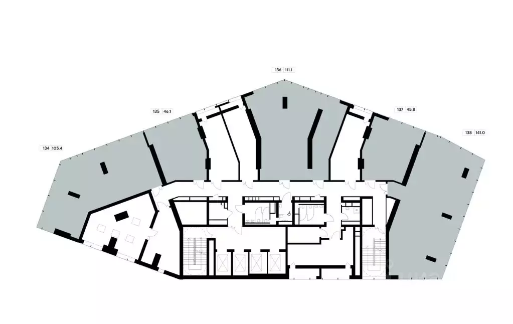 Офис в Москва Ярцевская ул., 21с2 (111 м) - Фото 1
