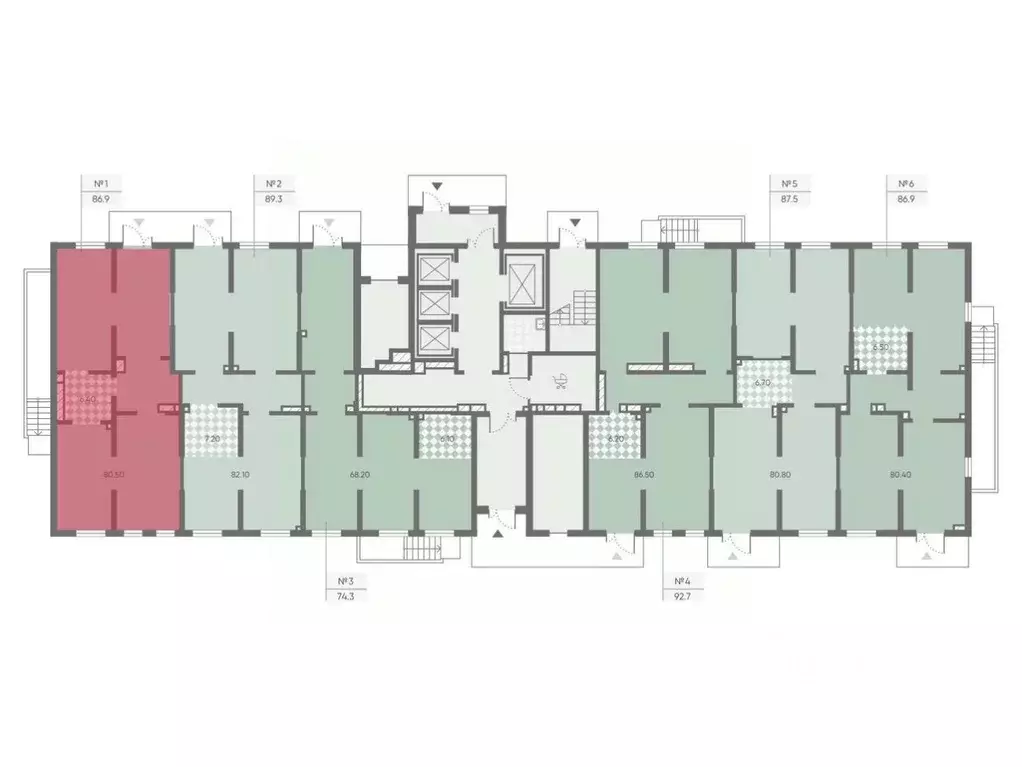 Помещение свободного назначения в Санкт-Петербург Октябрьская ... - Фото 2