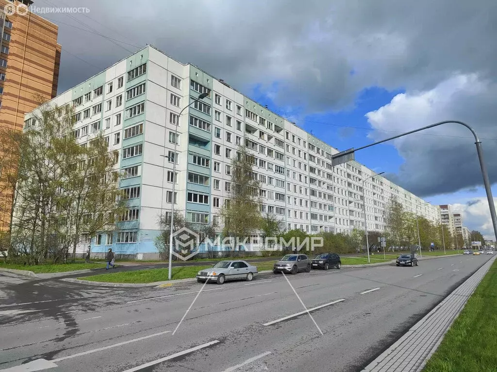2-комнатная квартира: Санкт-Петербург, проспект Луначарского, 106 ... - Фото 0
