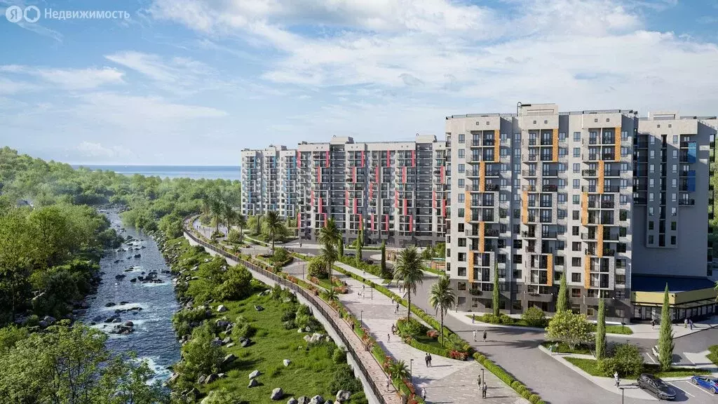 Квартира-студия: Сочи, улица Искры, 88с4 (22.9 м) - Фото 1