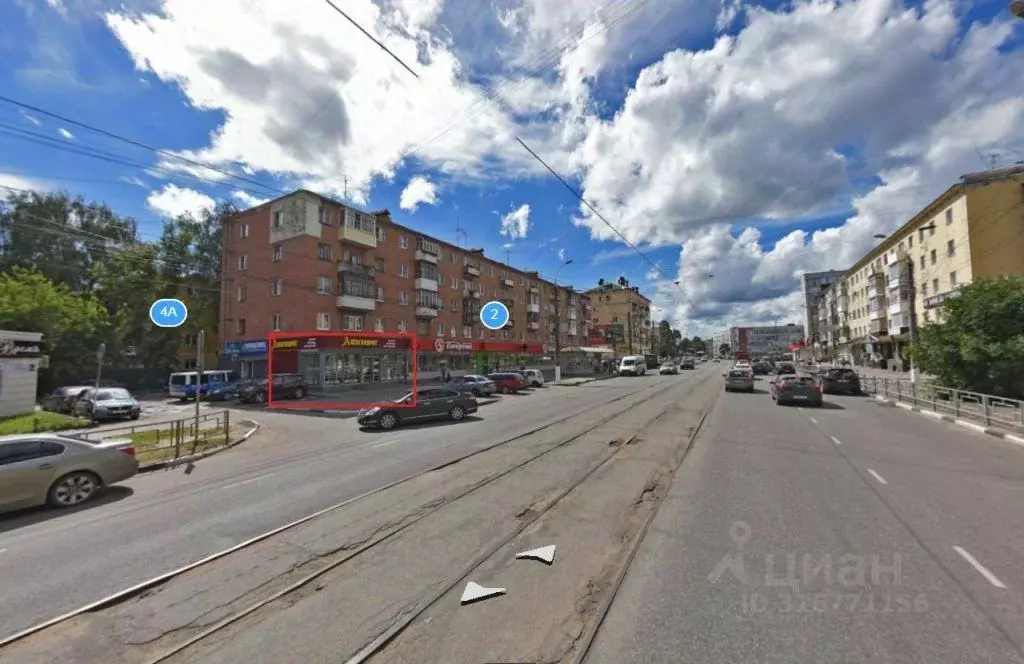 Торговая площадь в Тверская область, Тверь просп. Победы, 2к2 (61 м) - Фото 1