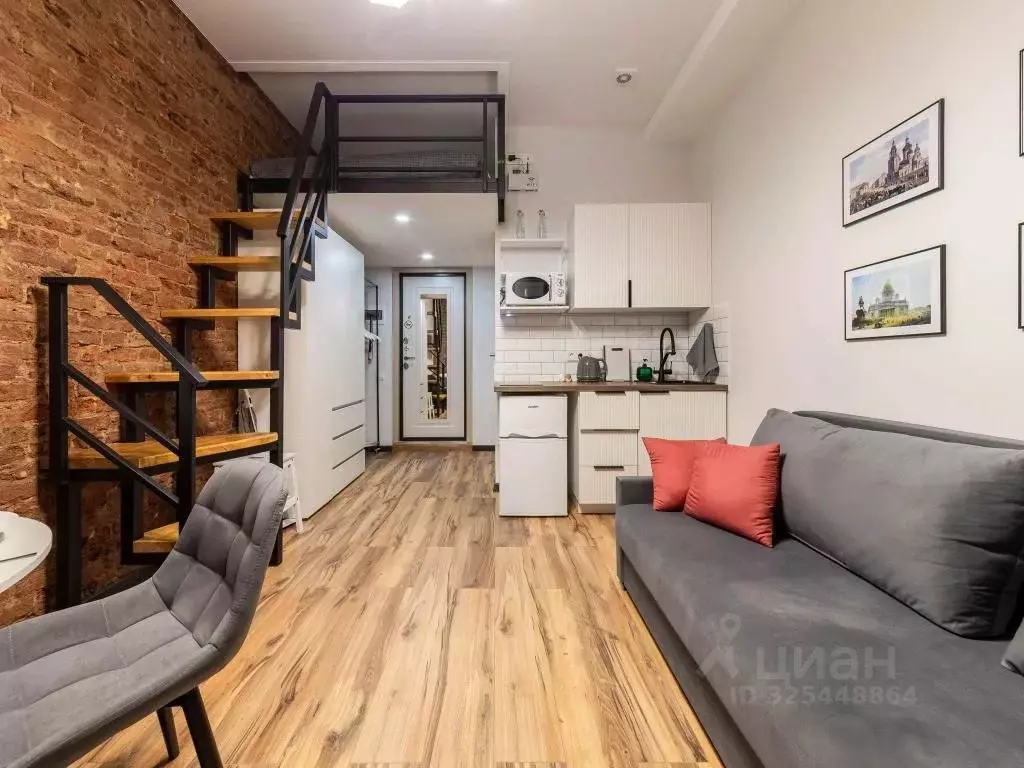 1-к кв. Санкт-Петербург Ропшинская ул., 1/32 (22.0 м) - Фото 2