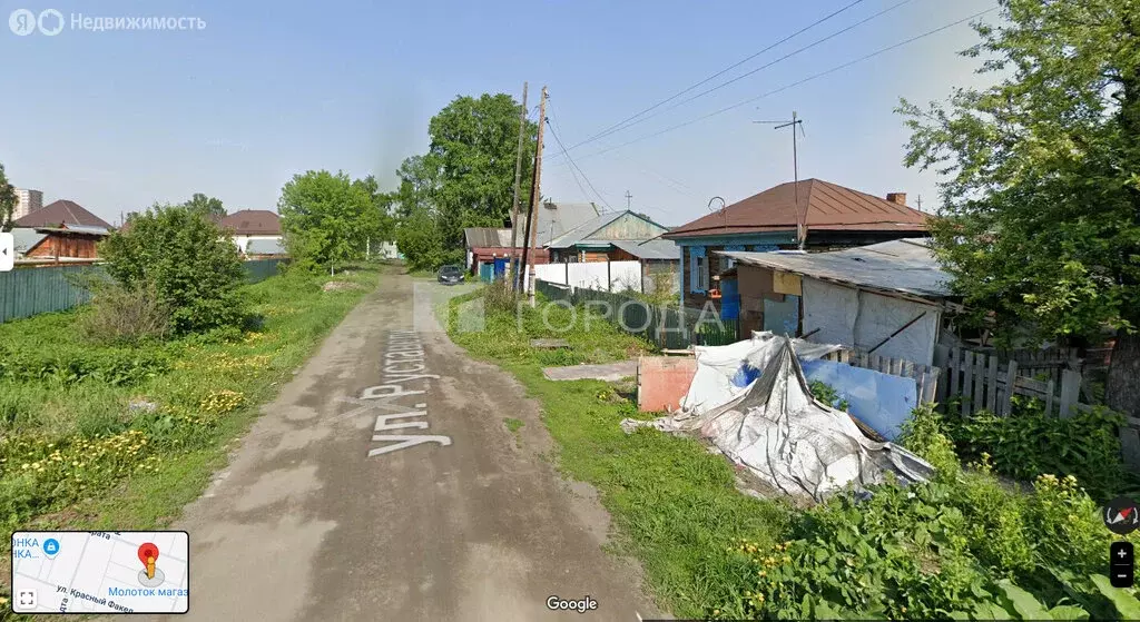 Участок в Новосибирск, улица Руставели (6 м) - Фото 1