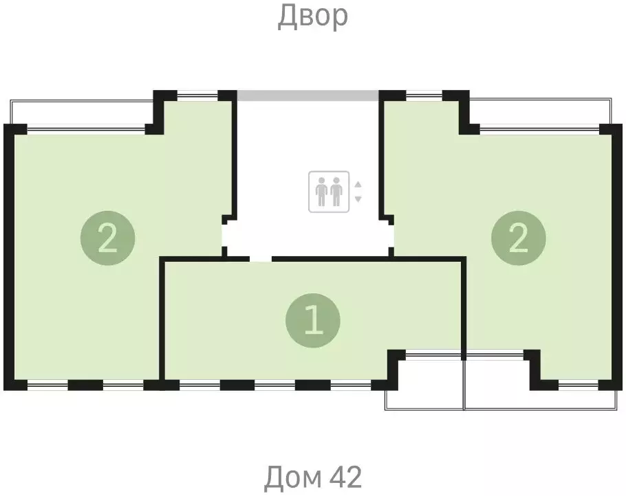 2-комнатная квартира: Новосибирск, Большевистская улица, 88 (162.31 м) - Фото 1