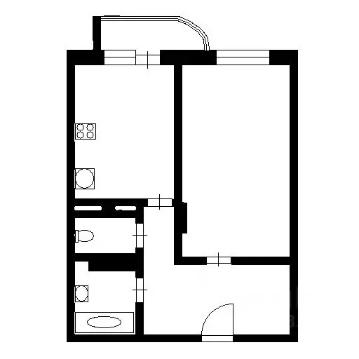 1-к кв. Новосибирская область, Новосибирск ул. Немировича-Данченко, 2Б ... - Фото 2