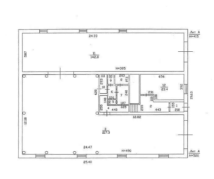 Помещение свободного назначения (950.4 м) - Фото 1