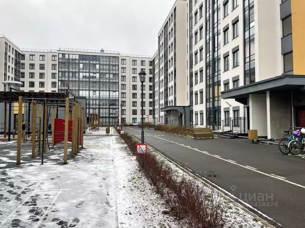 Студия Санкт-Петербург просп. Буденного, 23к4 (25.0 м) - Фото 2