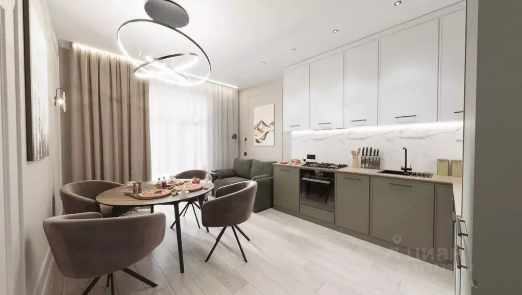 1-к кв. Калининградская область, Калининград ул. Космонавта Леонова, ... - Фото 1