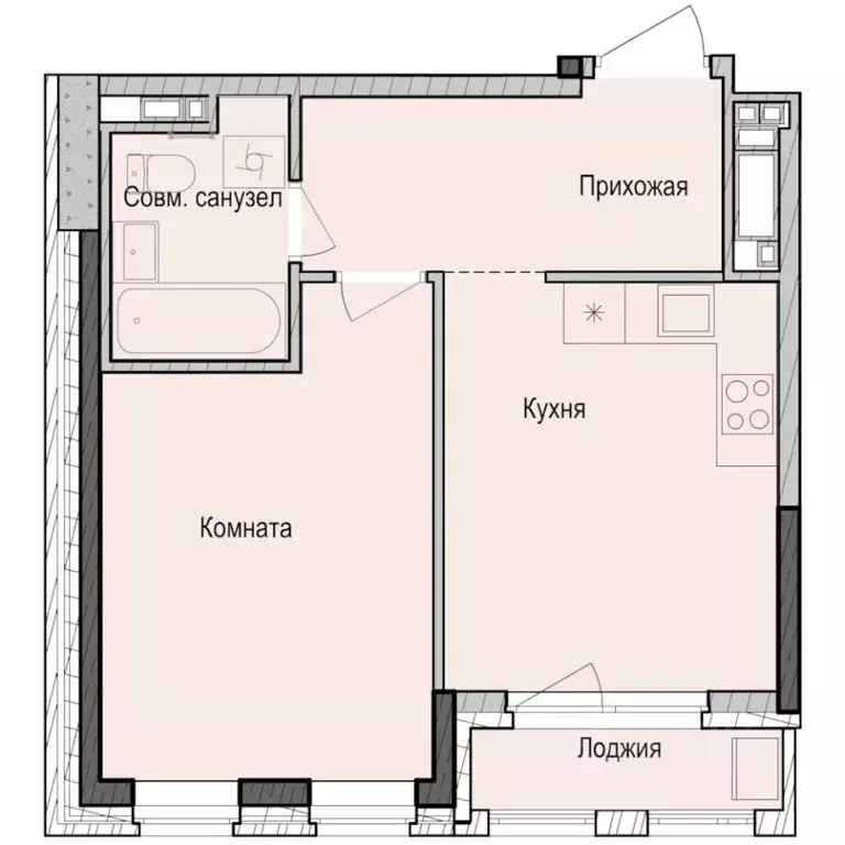 1-к кв. Татарстан, Казань Седьмое Небо жилрайон, Унай жилой комплекс ... - Фото 1