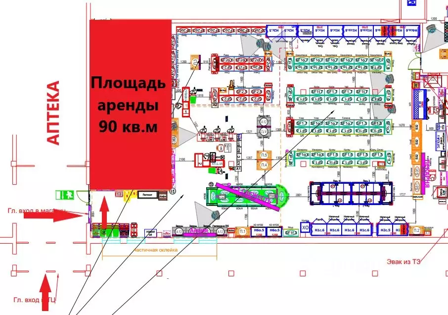 Помещение свободного назначения в Тверская область, Кимры ул. 60 лет ... - Фото 1