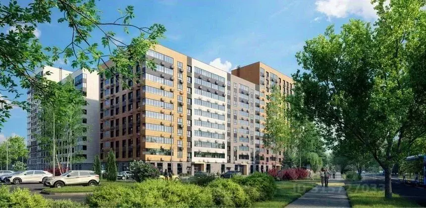 1-к кв. Московская область, Пушкино ул. Антона Ветчинова, 3к1 (31.6 м) - Фото 1